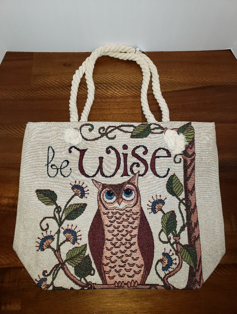 NWT Owl Tote Bag